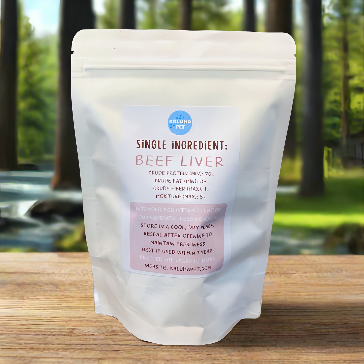 Freeze-Dried Raw Beef Liver | Natural Dog Treats | Single Ingredient, Meaty Treat