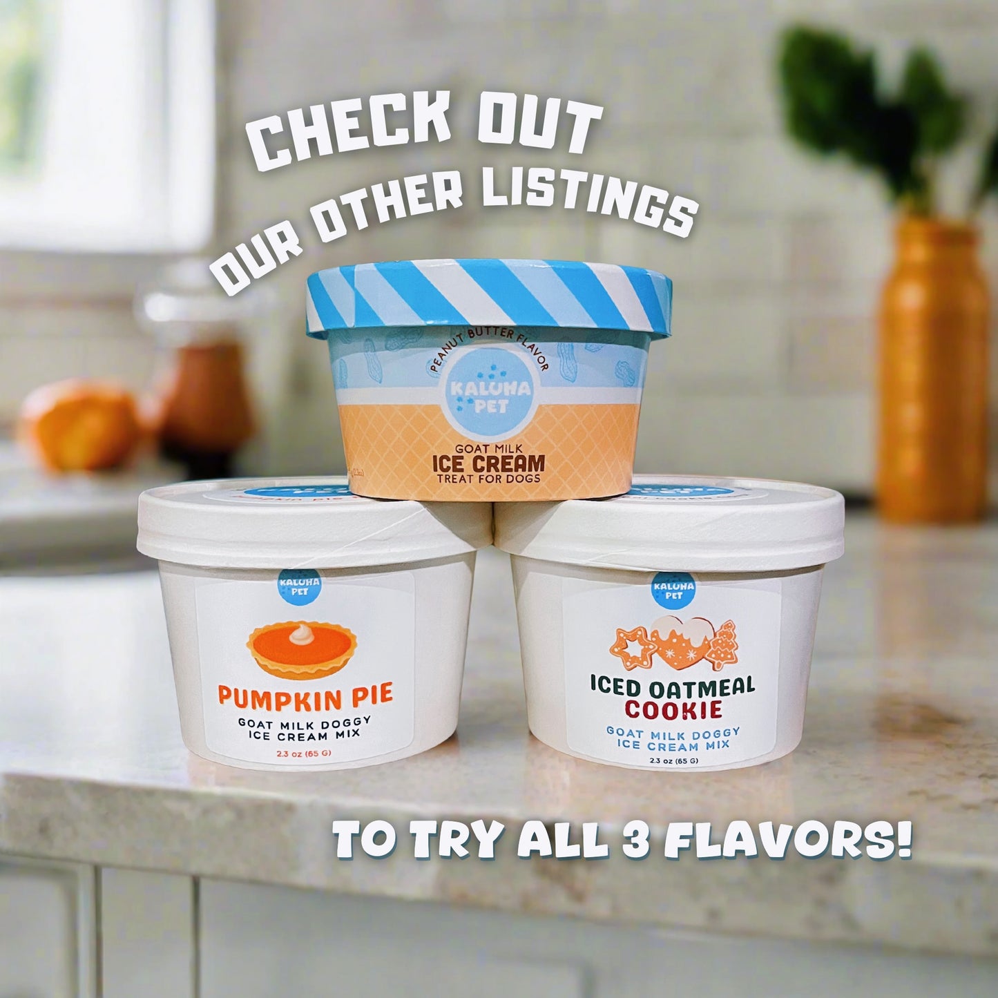 Pumpkin Pie Dog Ice Cream Mix