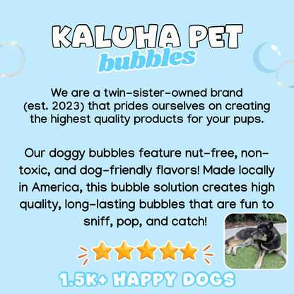 Autumn Pie Dog Bubbles Trio | Banana Cream Pie, Glazed Pecan Pie, Toasted Apple Pie | Harvest Collection