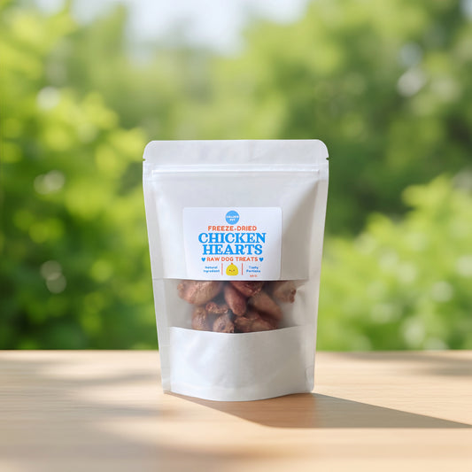 Freeze-Dried Raw Chicken Hearts