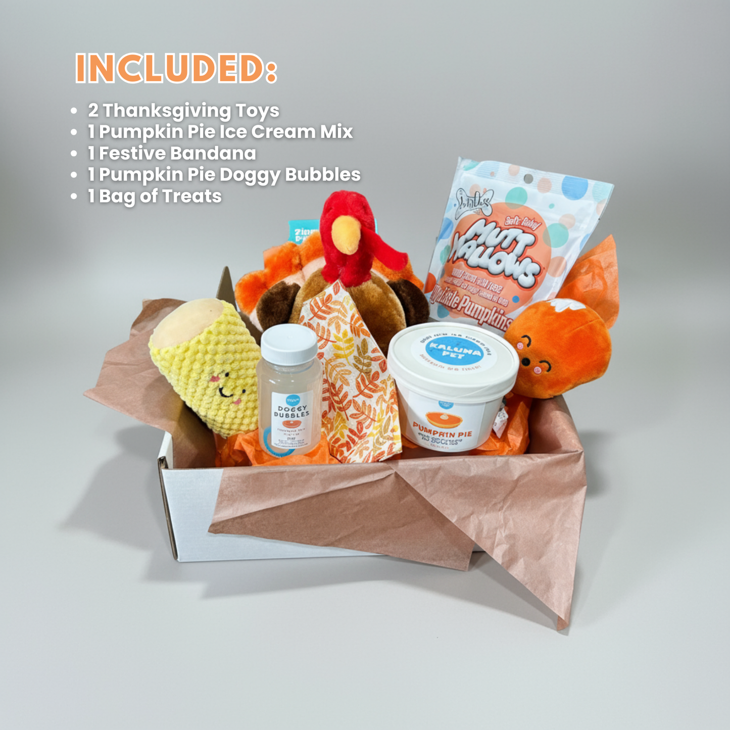 Thanksgiving Dog Gift Box