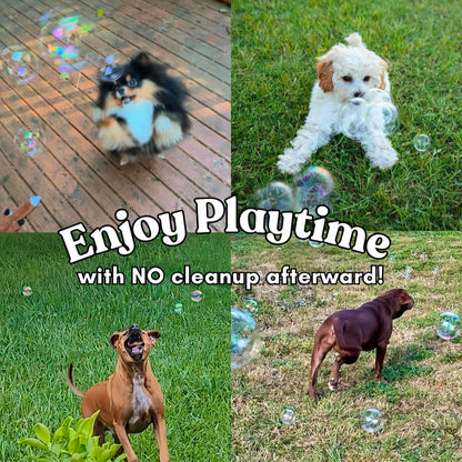 Christmas Dog Bubble Trio: Turkey Dinner, Santa’s Cookies, Eggnog Flavors