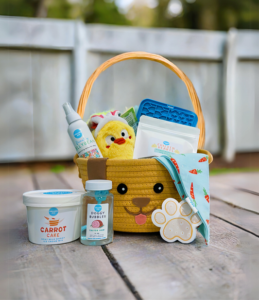 Easter Dog Gift Box | Themed Dog Treats, Toys, and Accessories
