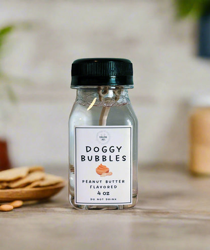 Gourmet Dog Bubbles - Scented & Flavored for Pets, Non-Toxic Solution