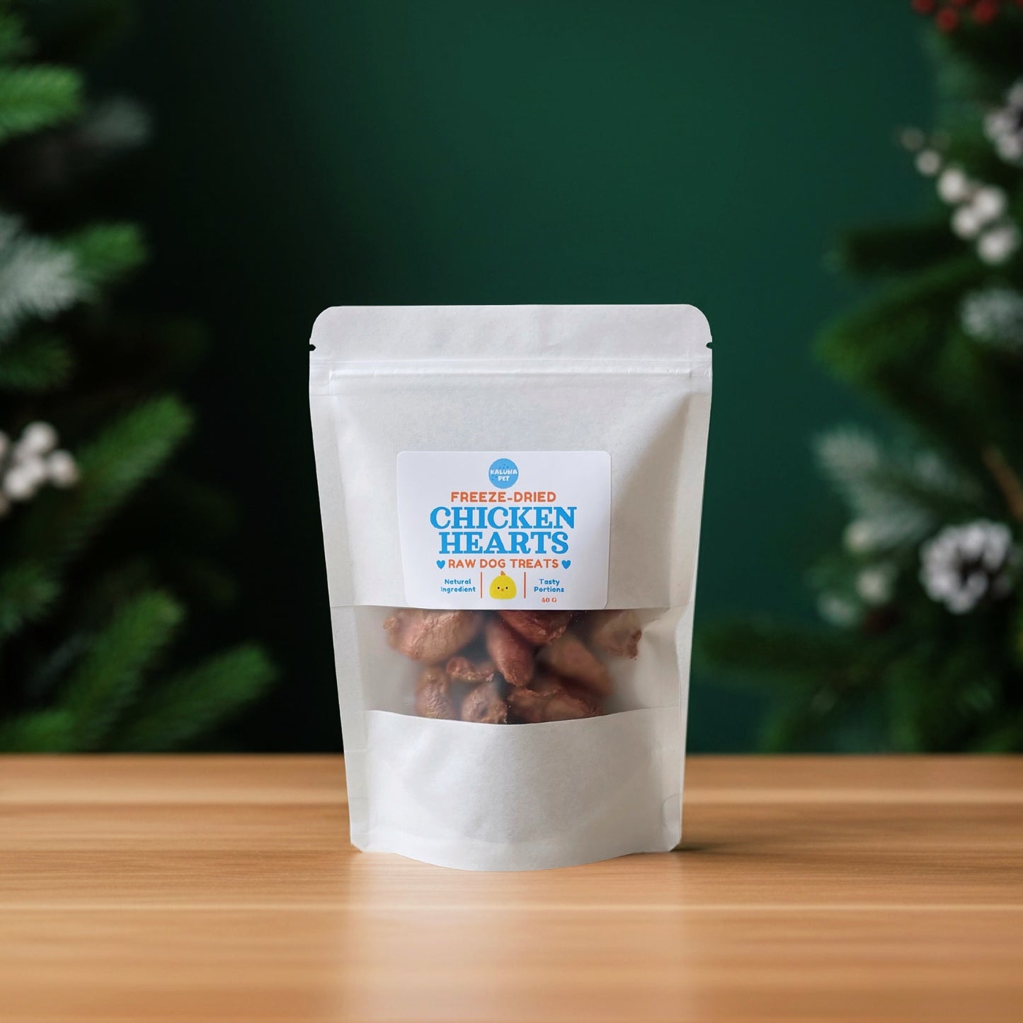 Freeze-Dried Raw Chicken Hearts