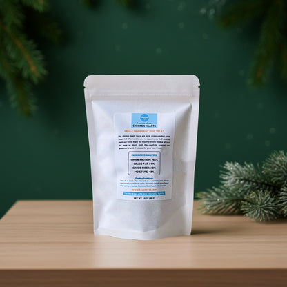 Freeze-Dried Raw Chicken Hearts