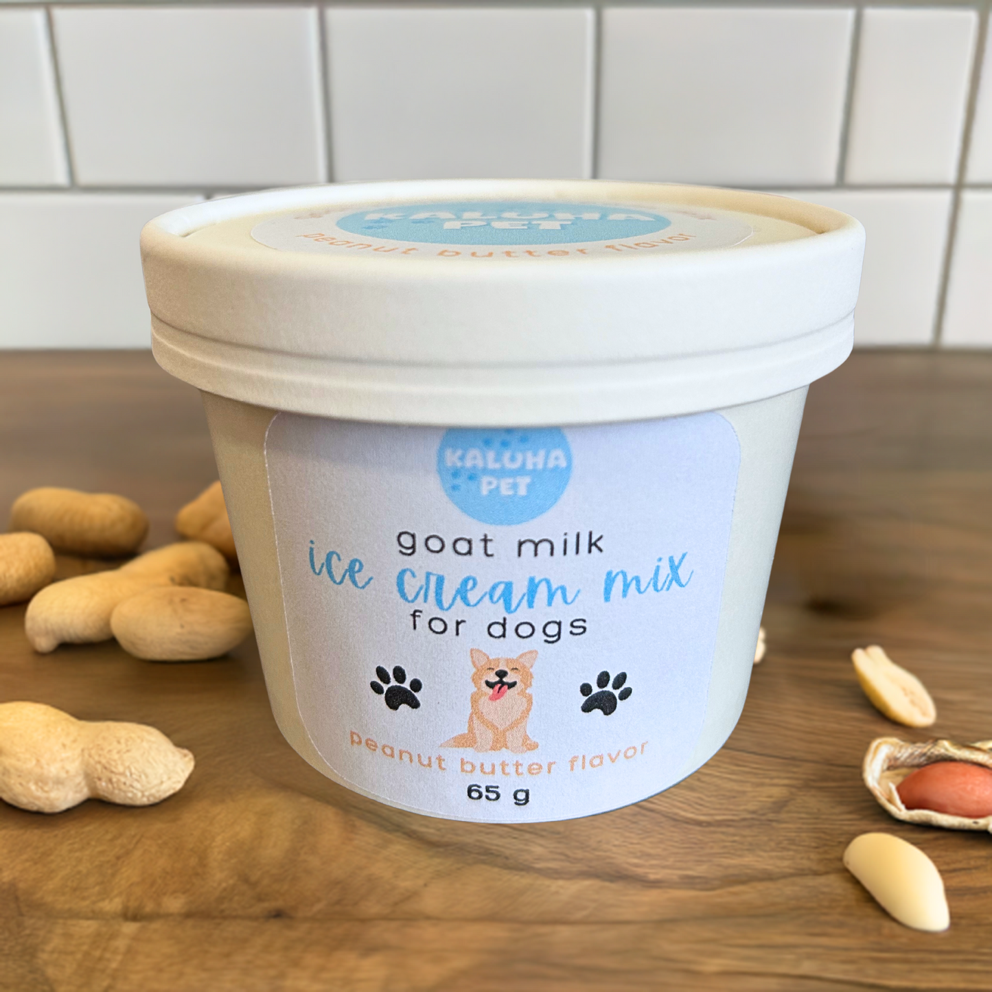 Natural Goat Milk Ice Cream Mix for Dogs