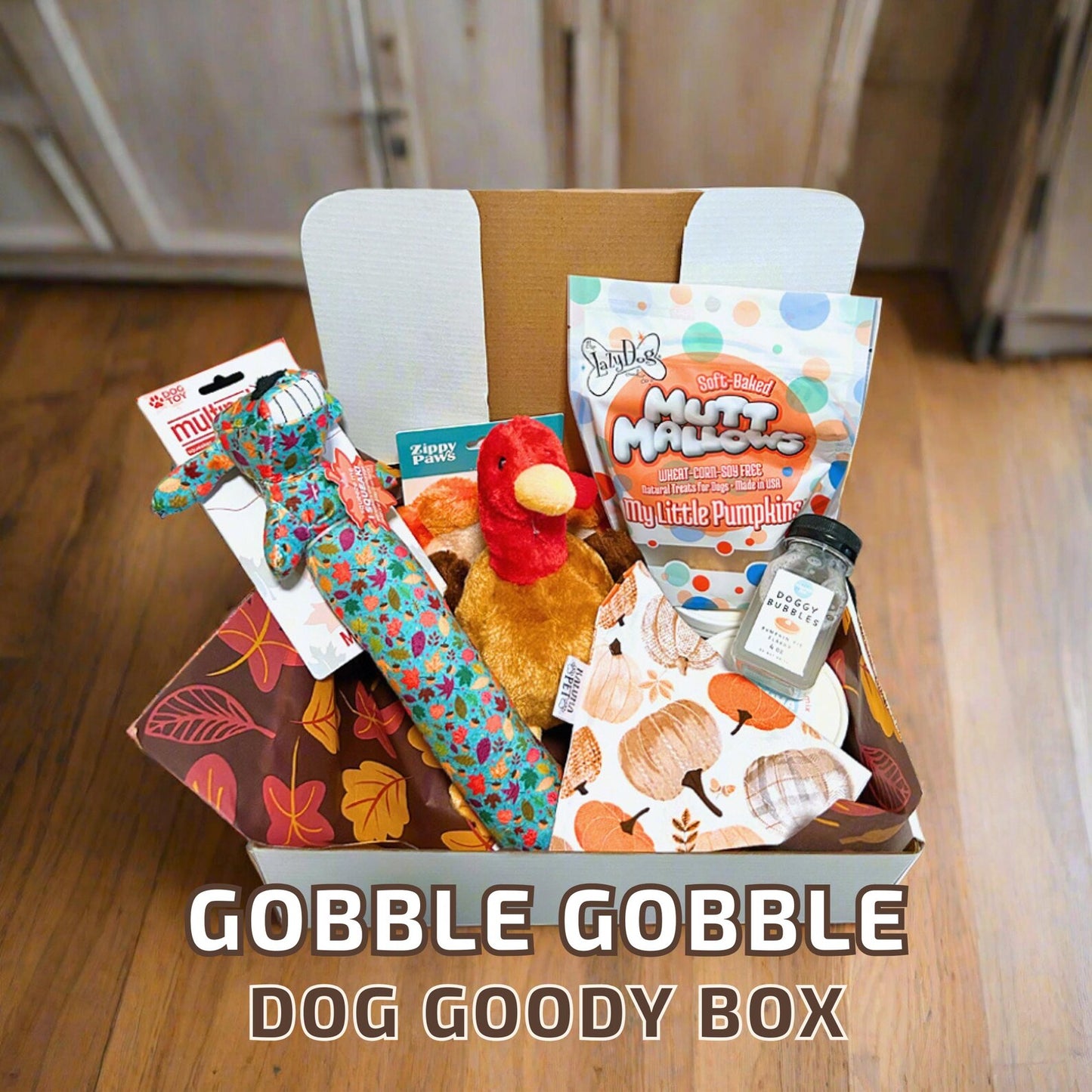 Thanksgiving Dog Gift Box