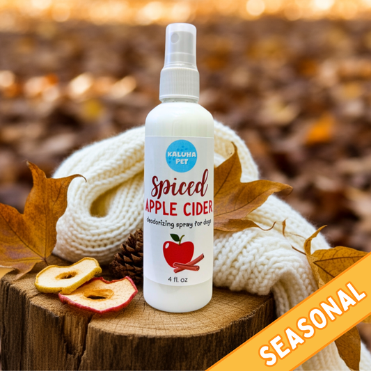 autumn spiced apple cider deodorant spray for dogs 